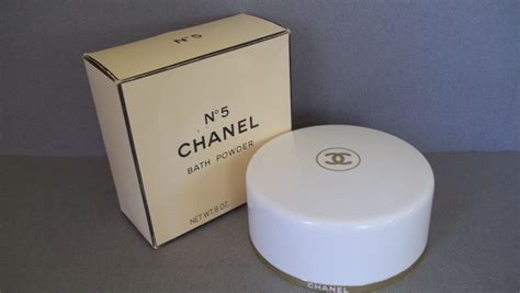 chanel perfumed dusting powder|chanel bath powder no 5.